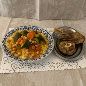Couscous Ragoût d'Agneau